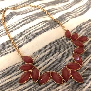 Charming Charlie Red Statement Necklace